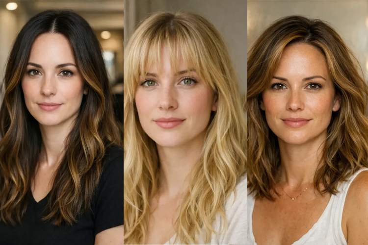 15 Hairstyles for Big Foreheads