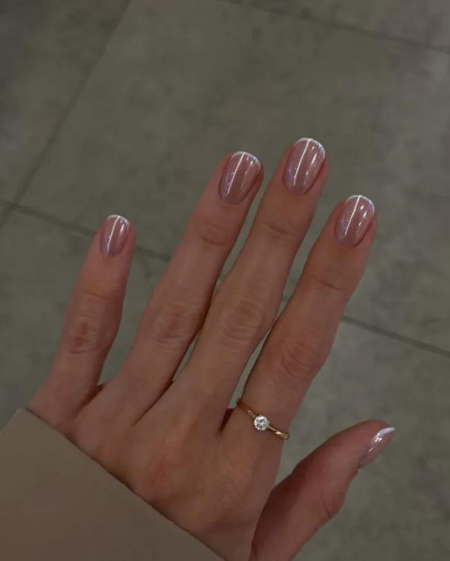 Barely-There Micro French Glaze