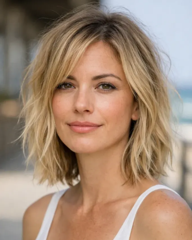 Beachy Textured Lob