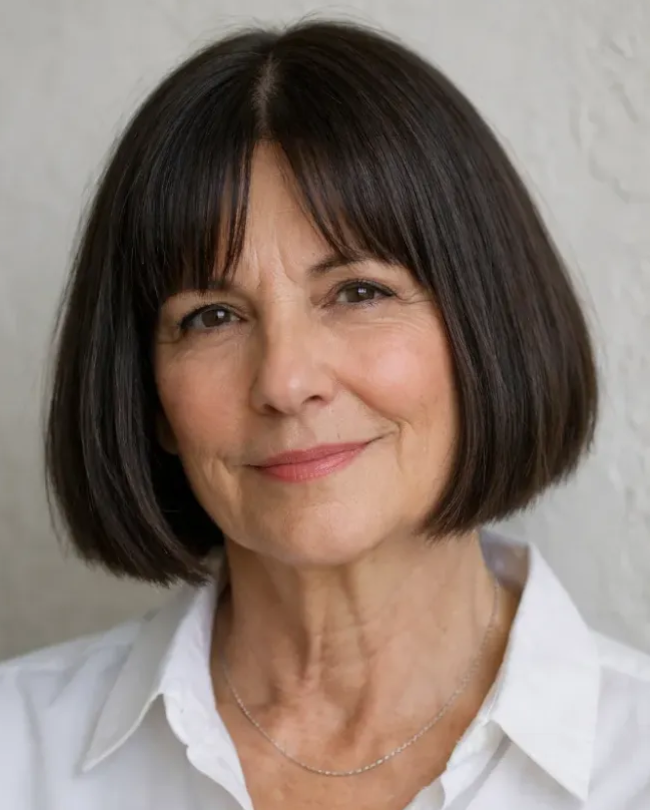 Blunt Chin Length Bob