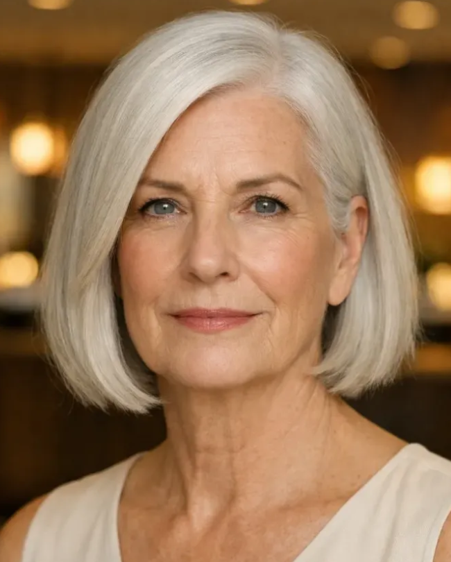 Collarbone-Length Lob