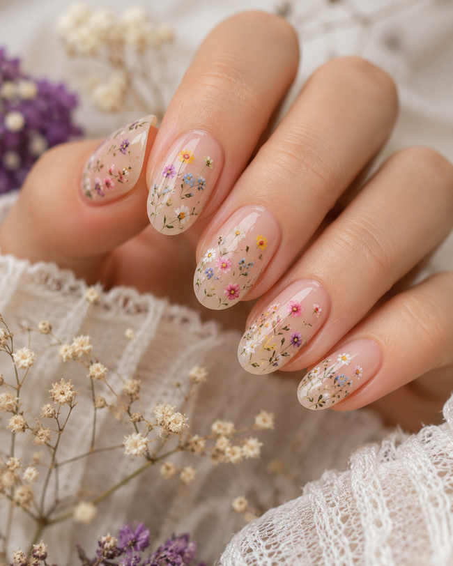 Delicate Wildflower Charm