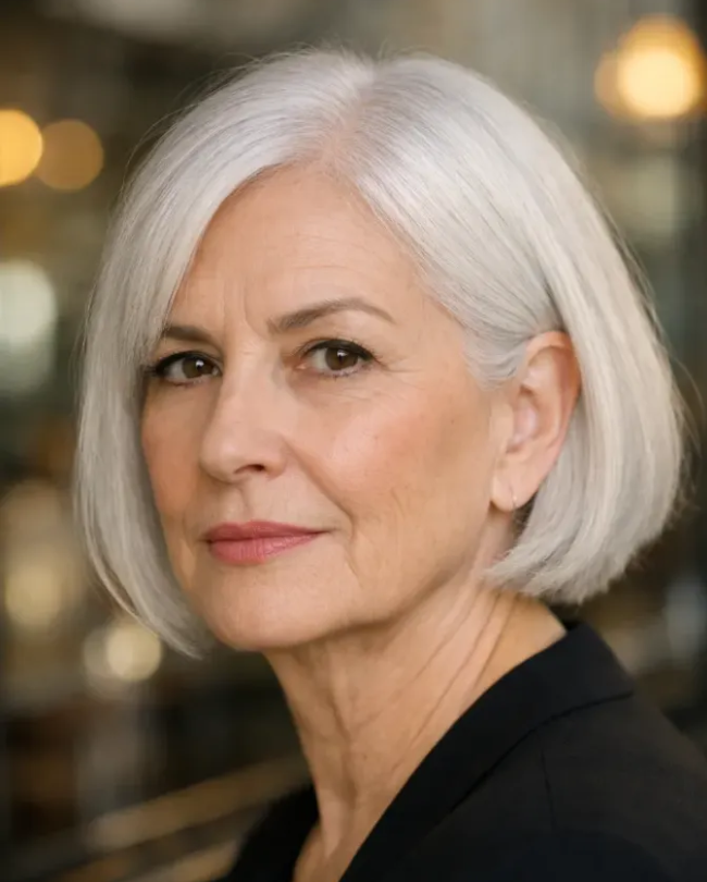 Ear-Length Sleek Bob
