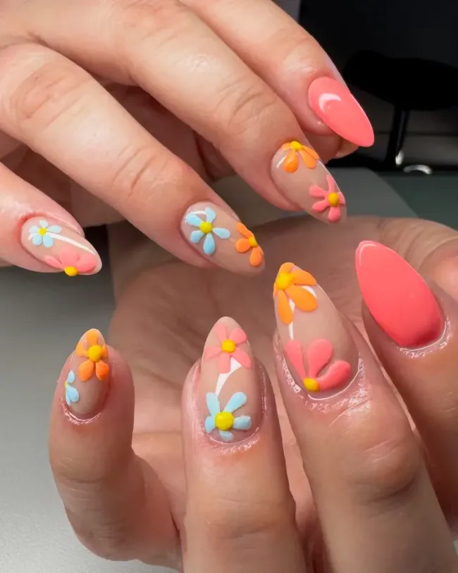 Retro Daisy Pop