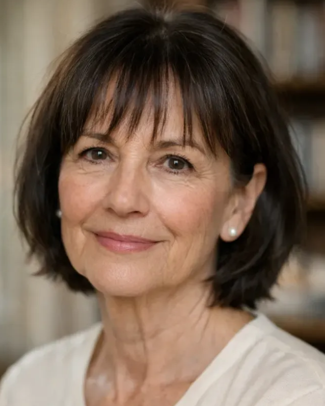 Short Bob with Wispy Fringe