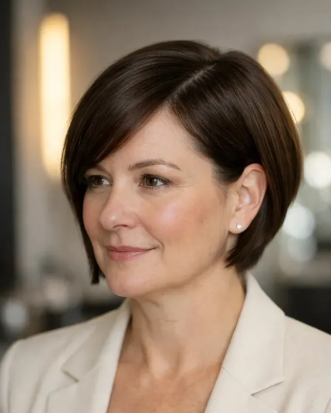 Short Sleek Bob
