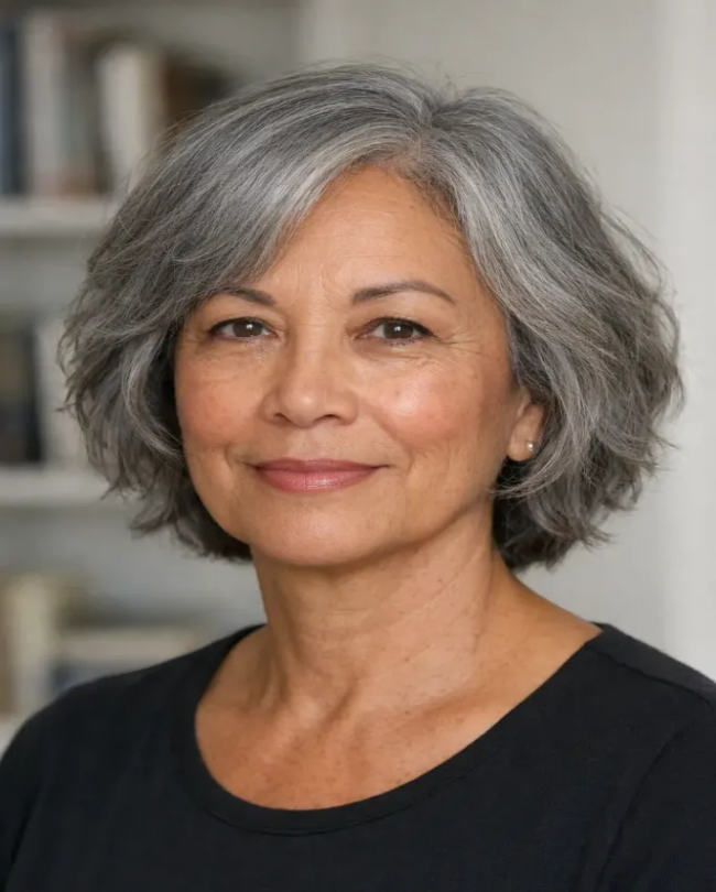 Short Wavy Bob