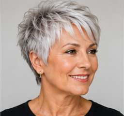 Silver Layered Pixie