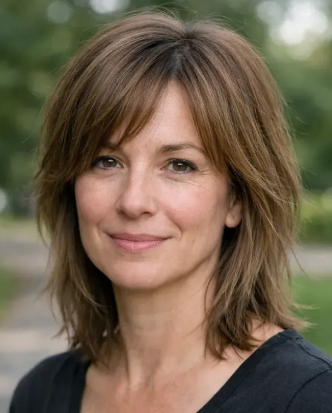 Soft Shoulder-Length Shag